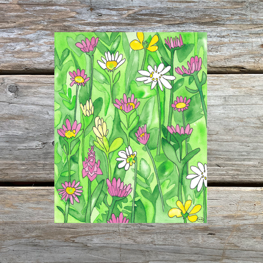 Wildflowers Art Print